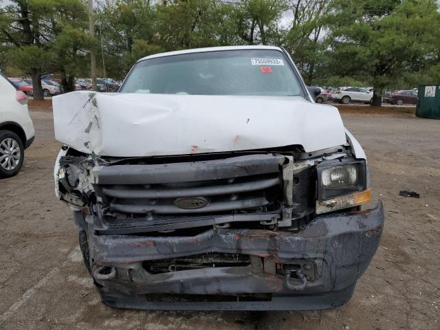 1FTNX20L14EA76648 - 2004 FORD F250 SUPER DUTY WHITE photo 5