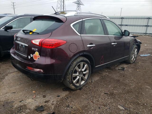 JN1AJ0HR1BM852036 - 2011 INFINITI EX35 BASE იასამნისფერი ფოტო 3