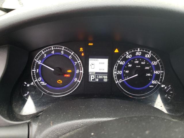 JN1AJ0HR1BM852036 - 2011 INFINITI EX35 BASE იასამნისფერი ფოტო 9