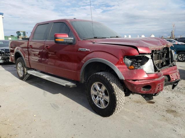 1FTFW1EFXEFA06646 - 2014 FORD F150 SUPERCREW BURGUNDY photo 4