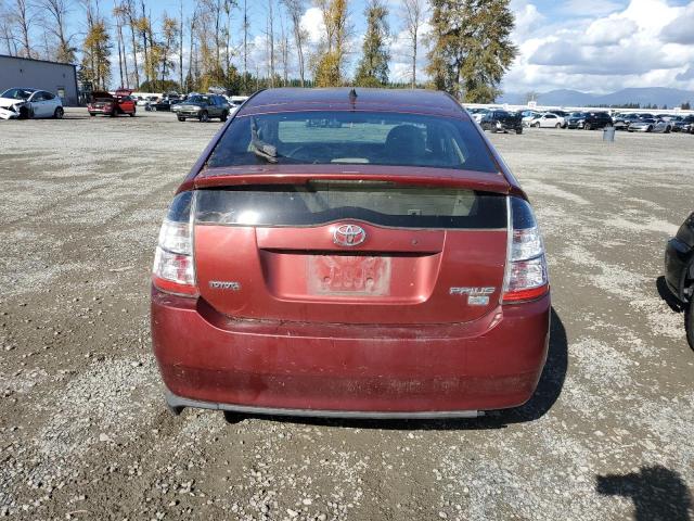 JTDKB20U653077236 - 2005 TOYOTA PRIUS RED photo 6