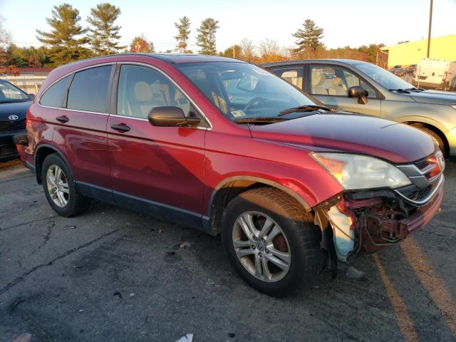 5J6RE4H52BL012193 - 2011 HONDA CR-V EX RED photo 4