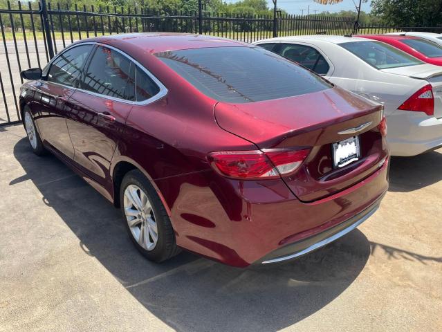 1C3CCCAB4GN132900 - 2016 CHRYSLER 200 LIMITED MAROON photo 3