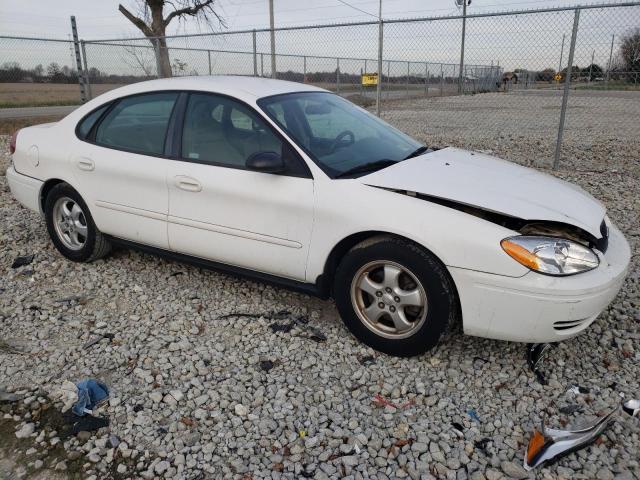 1FAFP53UX6A133410 - 2006 FORD TAURUS SE WHITE photo 4