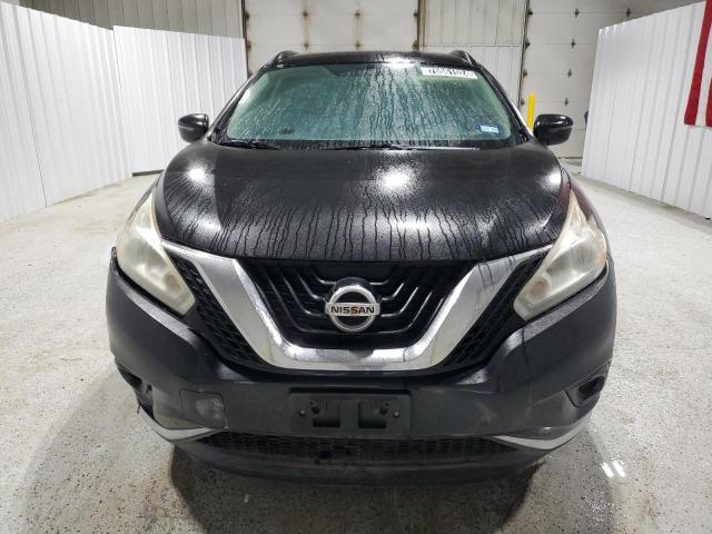 5N1AZ2MH0HN122602 - 2017 NISSAN MURANO S BLACK photo 5