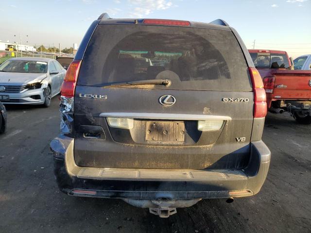 JTJBT20X440032705 - 2004 LEXUS GX 470 BLUE photo 6