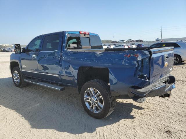 1GC1KUEY9KF212187 - 2019 CHEVROLET SILVERADO K2500 HIGH COUNTRY BLUE photo 2