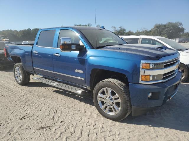 1GC1KUEY9KF212187 - 2019 CHEVROLET SILVERADO K2500 HIGH COUNTRY BLUE photo 4