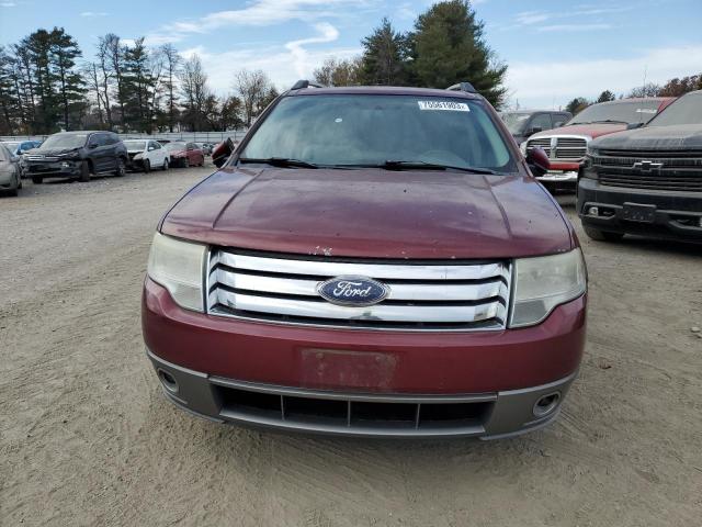 1FMDK05W58GA43546 - 2008 FORD TAURUS X SEL BURGUNDY photo 5