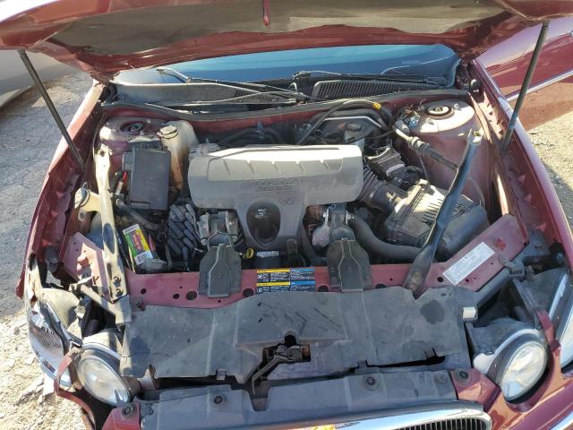 2G4WD582X61197401 - 2006 BUICK LACROSSE CXL RED photo 11