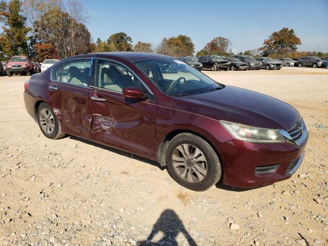 1HGCR2F37EA139142 - 2014 HONDA ACCORD LX BURGUNDY photo 4