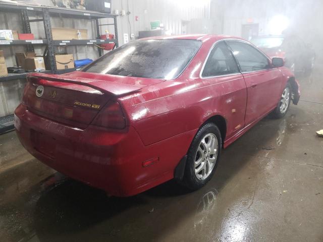 1HGCG22521A009955 - 2001 HONDA ACCORD EX RED photo 3