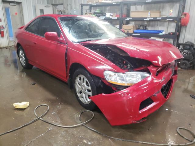 1HGCG22521A009955 - 2001 HONDA ACCORD EX RED photo 4