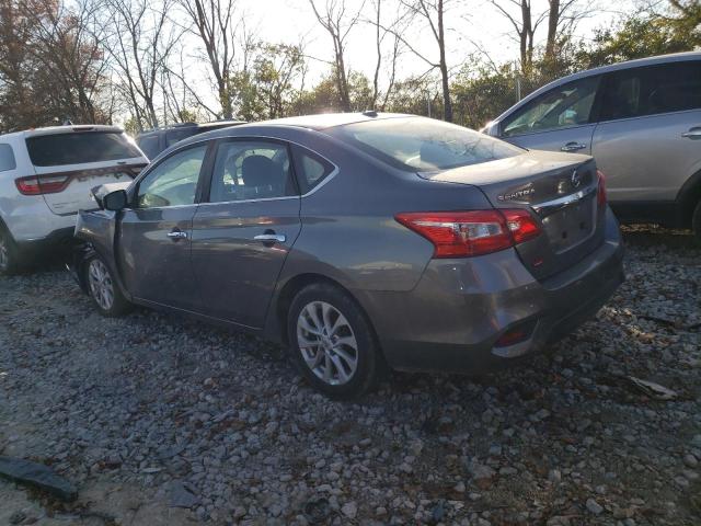 3N1AB7AP7HY313618 - 2017 NISSAN SENTRA S GRAY photo 2