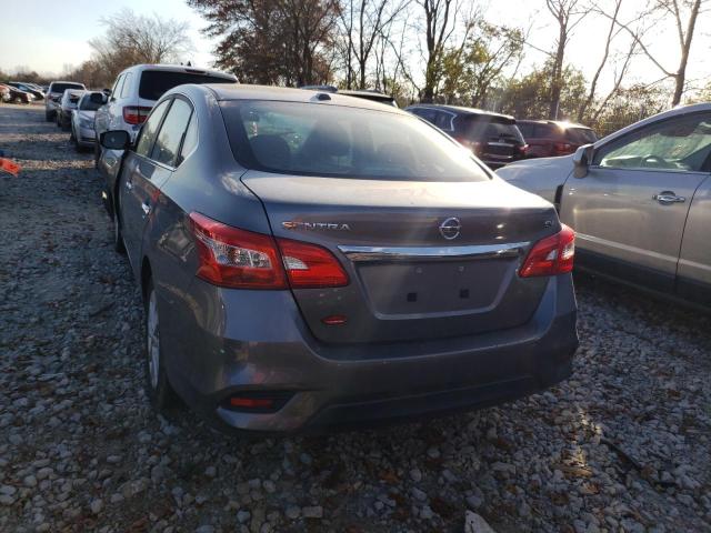 3N1AB7AP7HY313618 - 2017 NISSAN SENTRA S GRAY photo 6