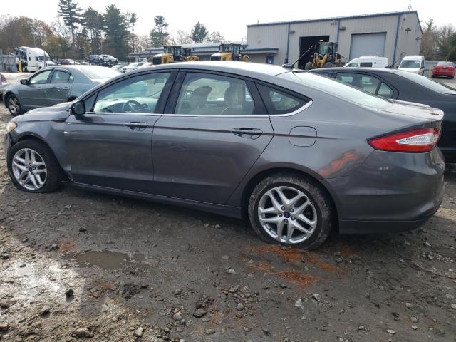 3FA6P0HD4ER231977 - 2014 FORD FUSION SE GRAY photo 2