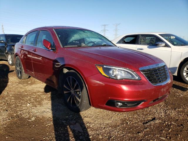 1C3CCBBG4EN116987 - 2014 CHRYSLER 200 TOURING MAROON photo 4