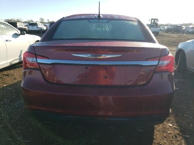 1C3CCBBG4EN116987 - 2014 CHRYSLER 200 TOURING MAROON photo 6