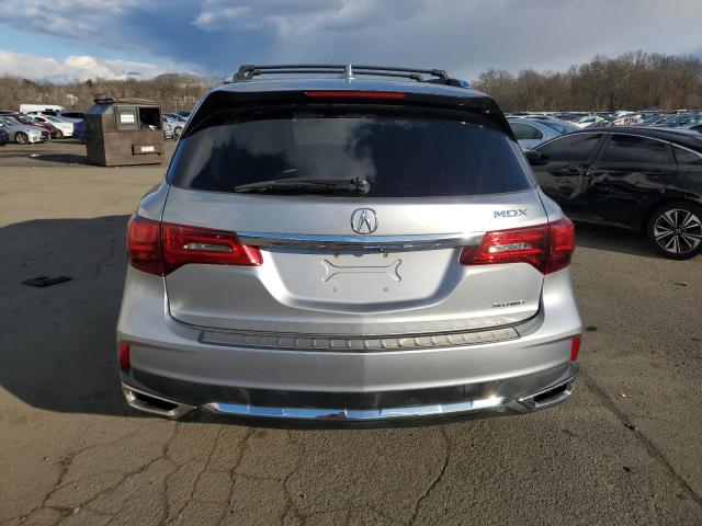 5J8YD4H50HL007881 - 2017 ACURA MDX TECHNOLOGY SILVER photo 6