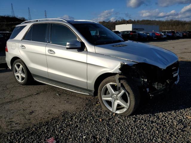 4JGDA5HB6EA406623 - 2014 MERCEDES-BENZ ML350 350 4MATIC SILVER photo 4