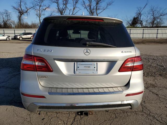 4JGDA5HB6EA406623 - 2014 MERCEDES-BENZ ML350 350 4MATIC SILVER photo 6