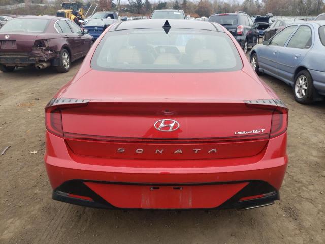 5NPEH4J23LH021065 - 2020 HYUNDAI SONATA LIMITED RED photo 6