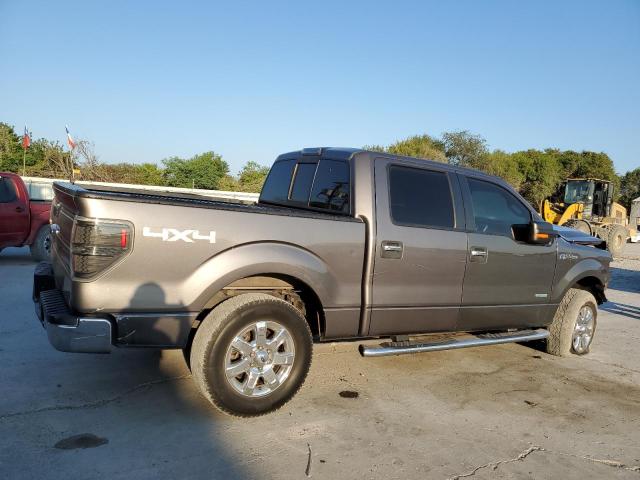 1FTFW1ET5EKD51581 - 2014 FORD F150 SUPERCREW GRAY photo 3