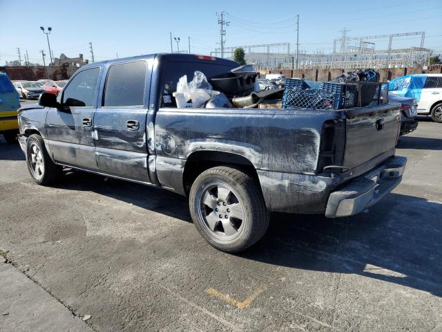 2GCEC13V771169599 - 2007 CHEVROLET SILVERADO C1500 CLASSIC CREW CAB BLUE photo 2