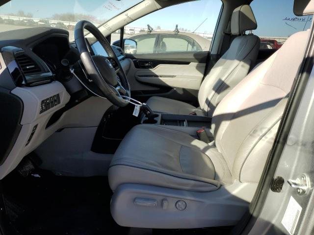 5FNRL6H91NB045221 - 2022 HONDA ODYSSEY ELITE Արծաթագույն լուսանկար 7