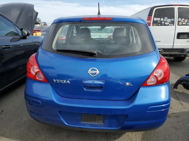 3N1BC13E07L442421 - 2007 NISSAN VERSA S BLUE photo 6