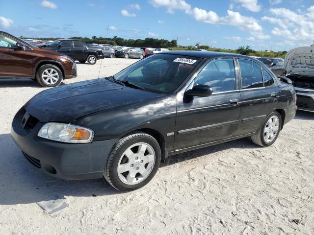 3N1CB51D76L543236 - 2006 NISSAN SENTRA 1.8 BLACK photo 1