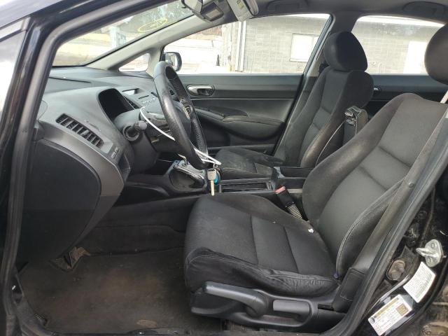 19XFA1F67BE037310 - 2011 HONDA CIVIC LX-S Սև լուսանկար 7