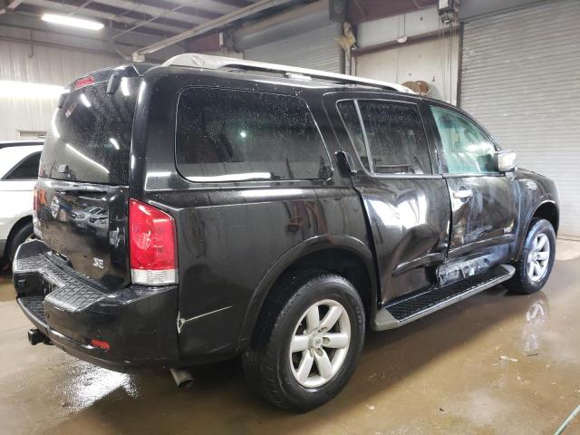 5N1AA08C38N619735 - 2008 NISSAN ARMADA SE BLACK photo 3