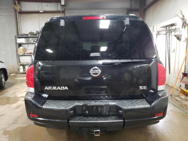 5N1AA08C38N619735 - 2008 NISSAN ARMADA SE BLACK photo 6