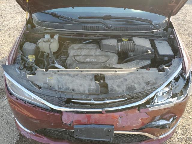 2C4RC1EGXJR108384 - 2018 CHRYSLER PACIFICA TOURING L PLUS MAROON photo 12