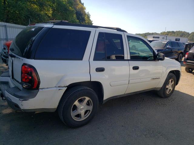 1GNDS13S632181510 - 2003 CHEVROLET TRAILBLAZE WHITE photo 3