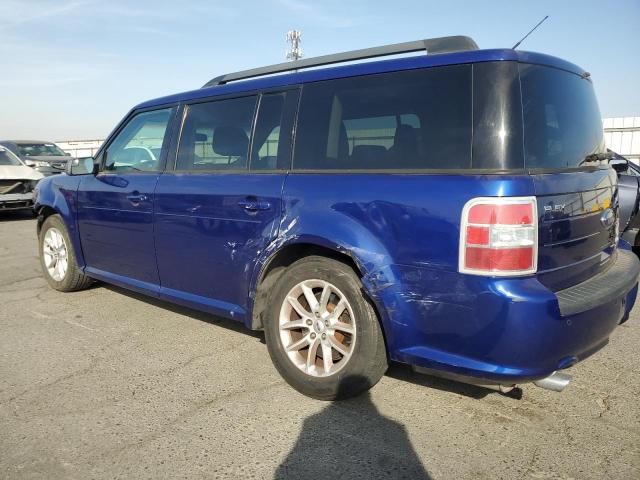 2FMGK5B8XEBD03992 - 2014 FORD FLEX SE BLUE photo 2