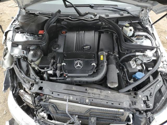 WDDGF4HB4CR215994 - 2012 MERCEDES-BENZ C 250 SILVER photo 11