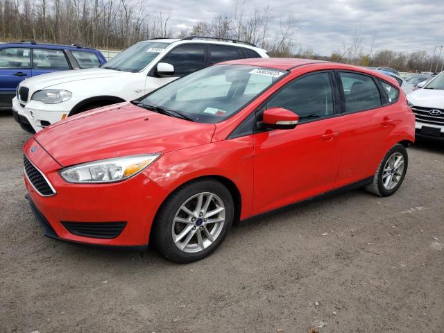 1FADP3K29GL269206 - 2016 FORD FOCUS SE RED photo 1