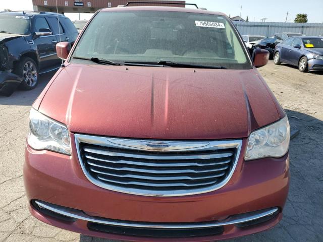 2C4RC1BG0ER256442 - 2014 CHRYSLER TOWN & COU TOURING RED photo 5