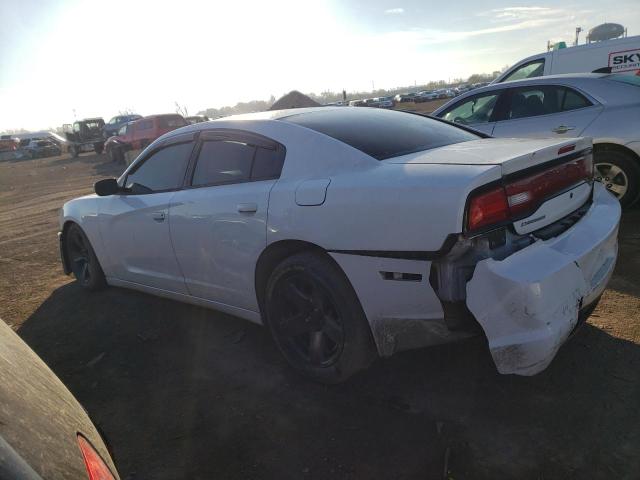 2C3CDXATXCH237294 - 2012 DODGE CHARGER POLICE WHITE photo 2