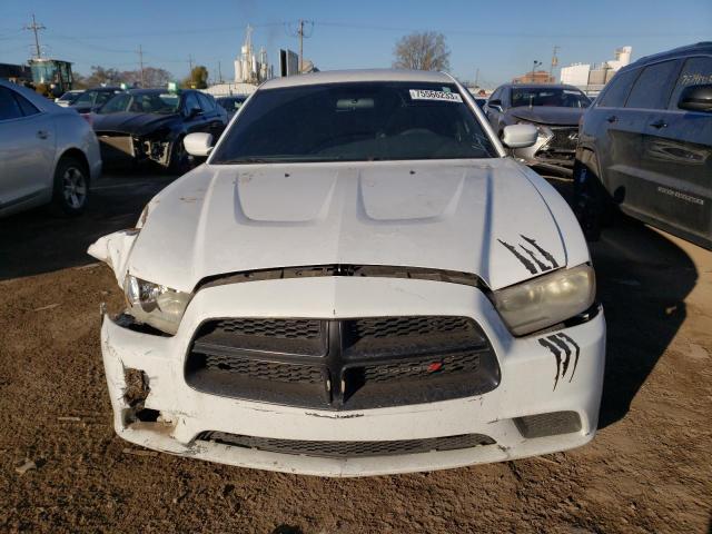 2C3CDXATXCH237294 - 2012 DODGE CHARGER POLICE WHITE photo 5
