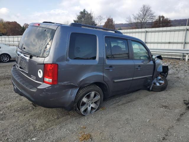 5FNYF4H92EB022442 - 2014 HONDA PILOT TOURING GRAY photo 3