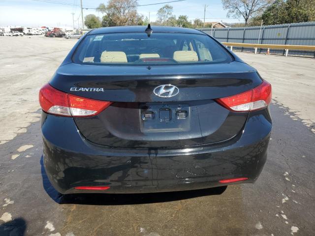 KMHDH4AE1DU817063 - 2013 HYUNDAI ELANTRA GLS BLACK photo 6