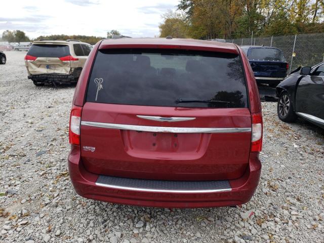 2C4RC1CG7FR674593 - 2015 CHRYSLER TOWN & COU TOURING L RED photo 6