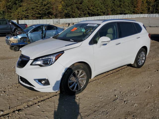 LRBFXCSA2KD033606 - 2019 BUICK ENVISION ESSENCE WHITE photo 1