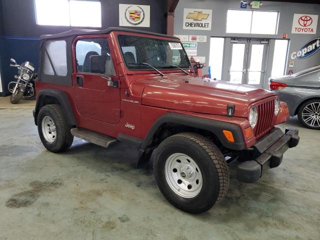 1J4FY29P8WP805916 - 1998 JEEP WRANGLER / SE MAROON photo 4