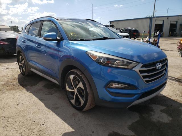 KM8J33A27JU733939 - 2018 HYUNDAI TUCSON VALUE BLUE photo 4