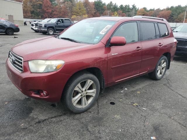 JTEES43A182005604 - 2008 TOYOTA HIGHLANDER SPORT MAROON photo 1