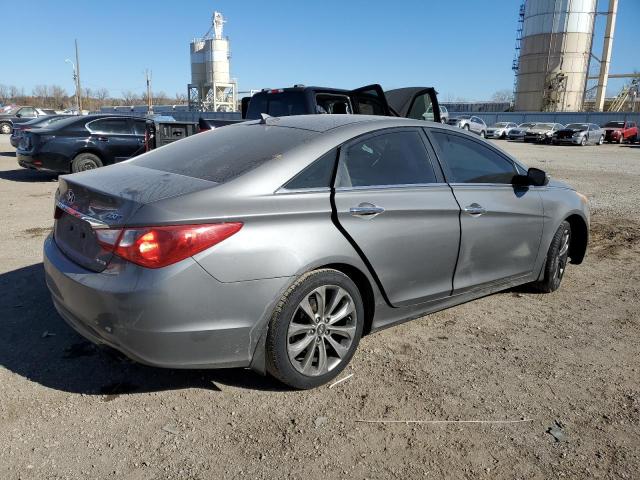 5NPEC4AB1DH512217 - 2013 HYUNDAI SONATA SE GRAY photo 3